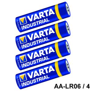 VARTA INDUSTRIAL piles alcalines LR6/AA, 1.5v - 2950Mah