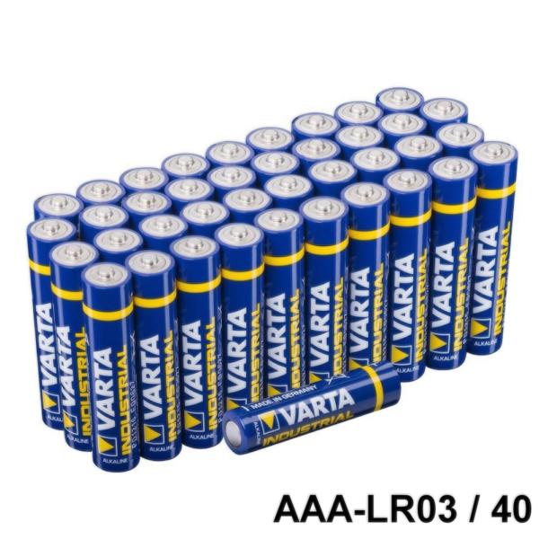 10 piles alcalines LR3 AAA VARTA ENERGY Value Pack 1,5 VOLT - Piles Varta -  energy01